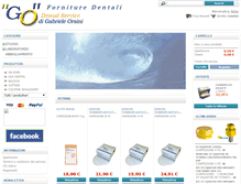 Tablet Screenshot of godentalservice.com